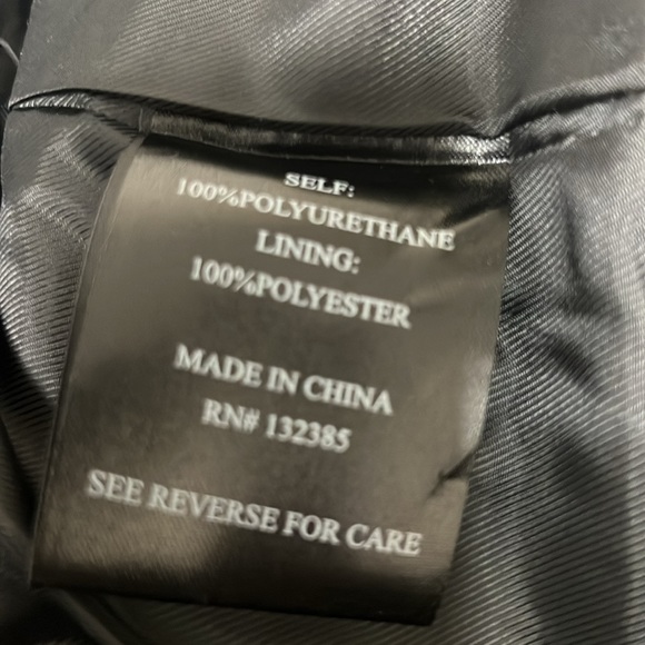 STELLA + LORENZO QUILTED FAUX JACKET - Picture 6 of 8